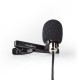 MIK-CJ105BK - Profi kravatni mikrofon bubica - 3,5mm L-1,8met. 