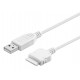 IPD-USBXG - Kabli USB / IPOD (dock) beli 1,2 metara﻿