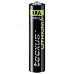 BAT-TXLI3 - Baterija LITIUM Tecxus 1,5V AAA (R3)