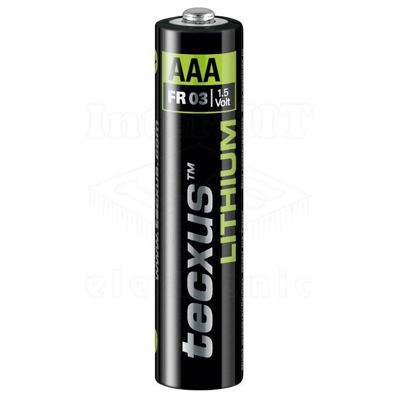 BAT-TXLI3 - Baterija LITIUM Tecxus 1,5V AAA (R3) BAT-TXLI3 - Baterija LITIUM Tecxus 1,5V AAA (R3)