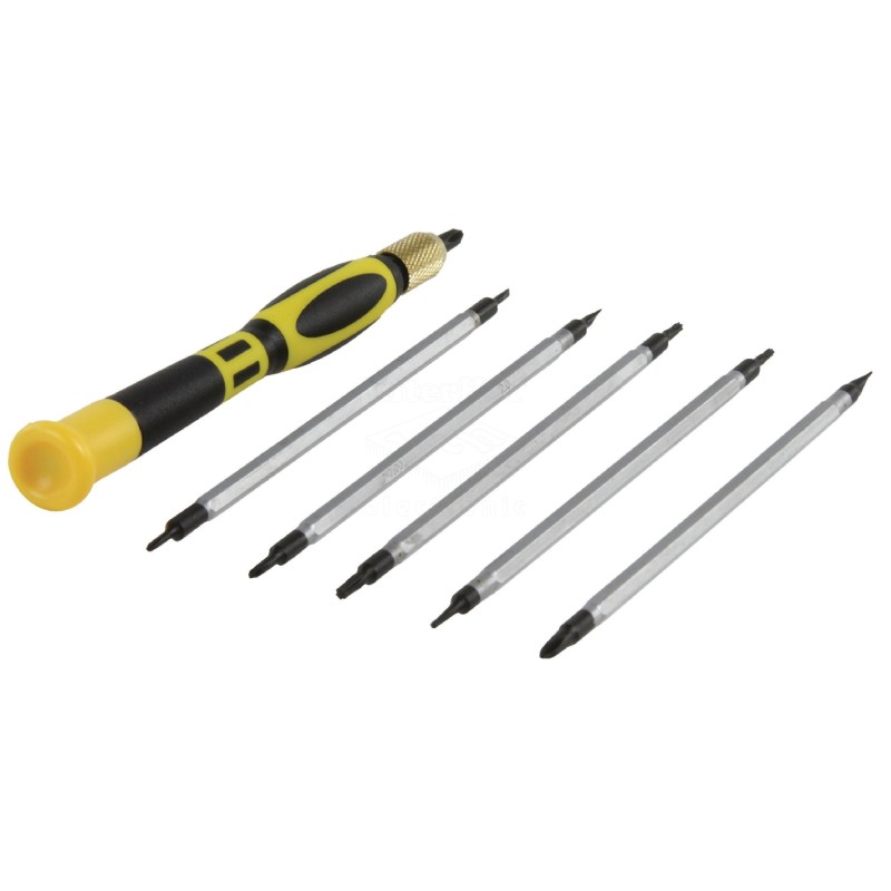 ALSR-T4896 - Profi set mini odvijača 4 ravna, 4 krstasta, 4 torx CK