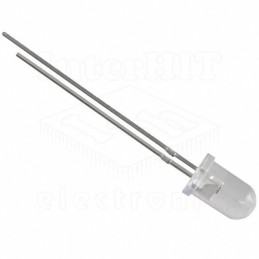 Foto tranzistor PT333-3C﻿ - 30V 20mA 75mW 940nm﻿ providan 5mm﻿
