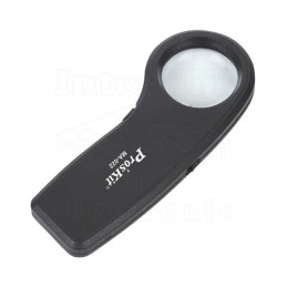 Ručna lupa sa LED osvetljenjem 7,5x - CR2016 x2 - AL-MA-022