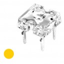 EL30-01UYC - LED 7,62 x 7,62mm 3mm 70° 1440 mLM transparentna﻿ Žuta