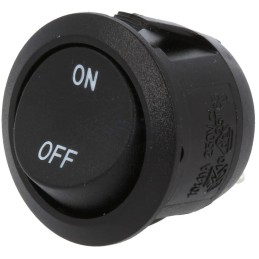 PRW-030OO - WIPP prekidač o20,2mm 10A 250V 1UI ON OFF
