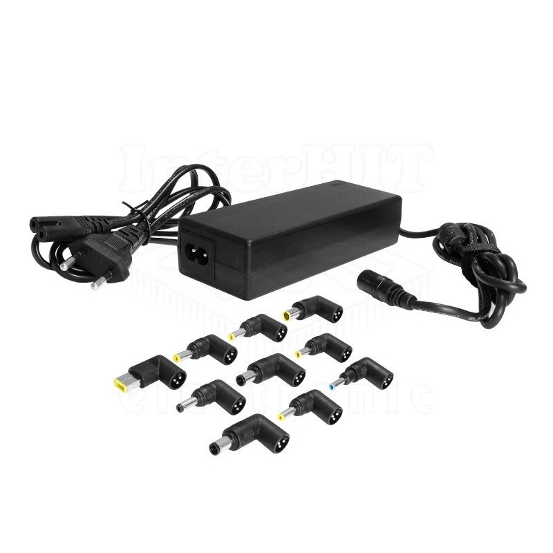 NPA-AC5D - Univerzalni LapTop ispravljač sa autodetekcijom napona 18,5-20V 90W + USB﻿ QC3.0