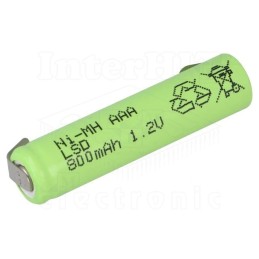 BAT-NIMH-R3-08JJ - Baterija akumulatorska NiMH 1,2V 800mA sa lemnim ušicama JJJ
