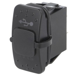 AE-A13-236AU-BB3 - Auto 2x USB punjač 12-24V 2.1A Pre