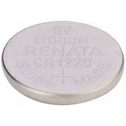 CR1220RE - Baterija Litijum Renata 3V 12,5x2,0mm