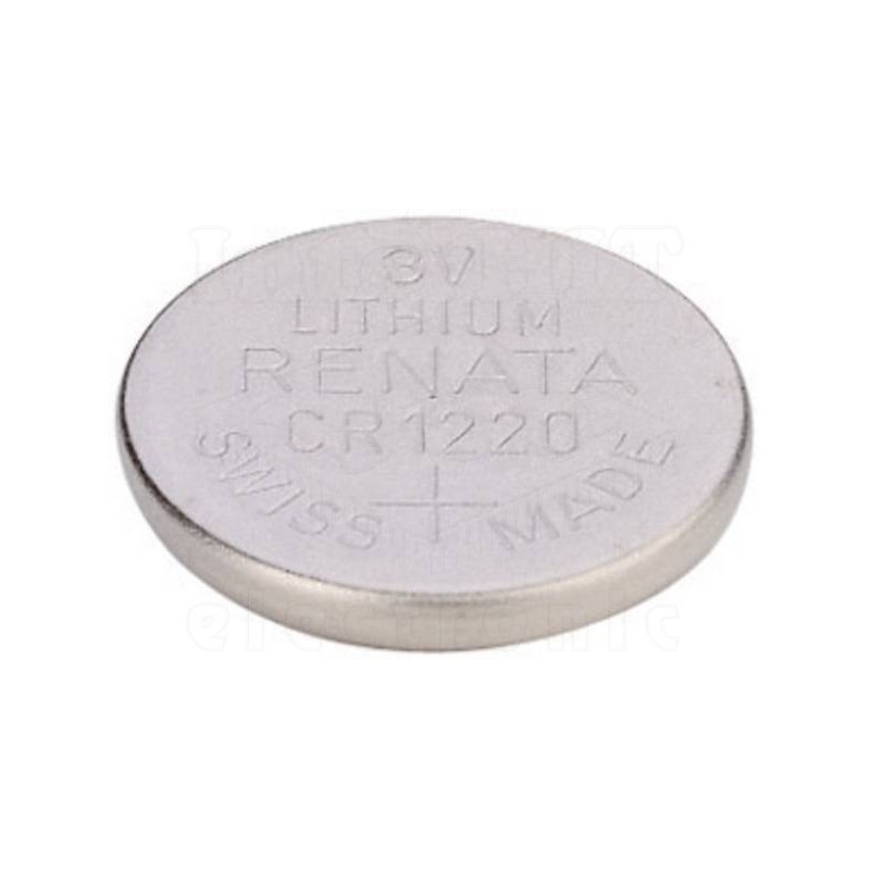 CR1220RE - Baterija Litijum Renata 3V 12,5x2,0mm CR1220RE - Baterija Litijum Renata 3V 12,5x2,0mm