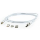 KAB-USBA-UMAG - Kabli USB2.0 A Muški / Uni. Magnetni Lightening, USB B Mikro, USB C
