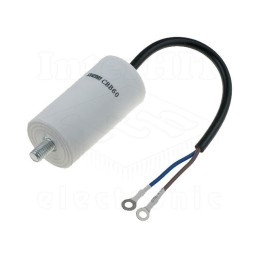 KORM10M450SR-K - Kondenzator za Elektro Motore 10uF 450V o35 L-65mm sa Kablom