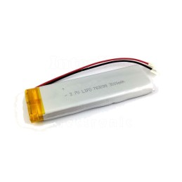 LP-763098A - Li-Po 3,7V 7,6x30x98mm 3000mAh