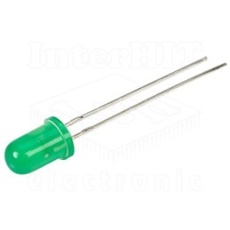 OLE5OZE-LTL307G - LE Dioda 5mm zelena 8,7-100mcd 50°