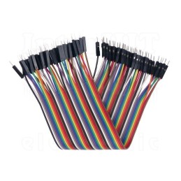 PB-PR02-40MM - Set kablova za Proto ploče 40kom 0,2m Muško - Muški