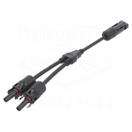 K-MC4AD-MZZ - Y adapter sa MC4 Solar Panel konektorima 1x Muški na 2x Ženski