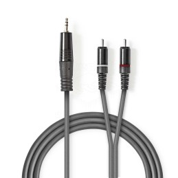 Kabli Audio 3,5mm Stereo Muški / 2x Činč Muški 3 met. - COTH22200GY30