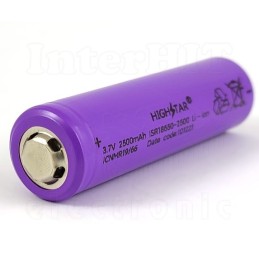 ICR18650HE2-25 - Li-Ion baterija LG 18650 3,7V 2500mAH 20A