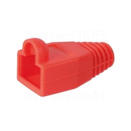 Plastično kućište konektora RJ45 (8/8) Crveno﻿ - UTTELMK8KCV