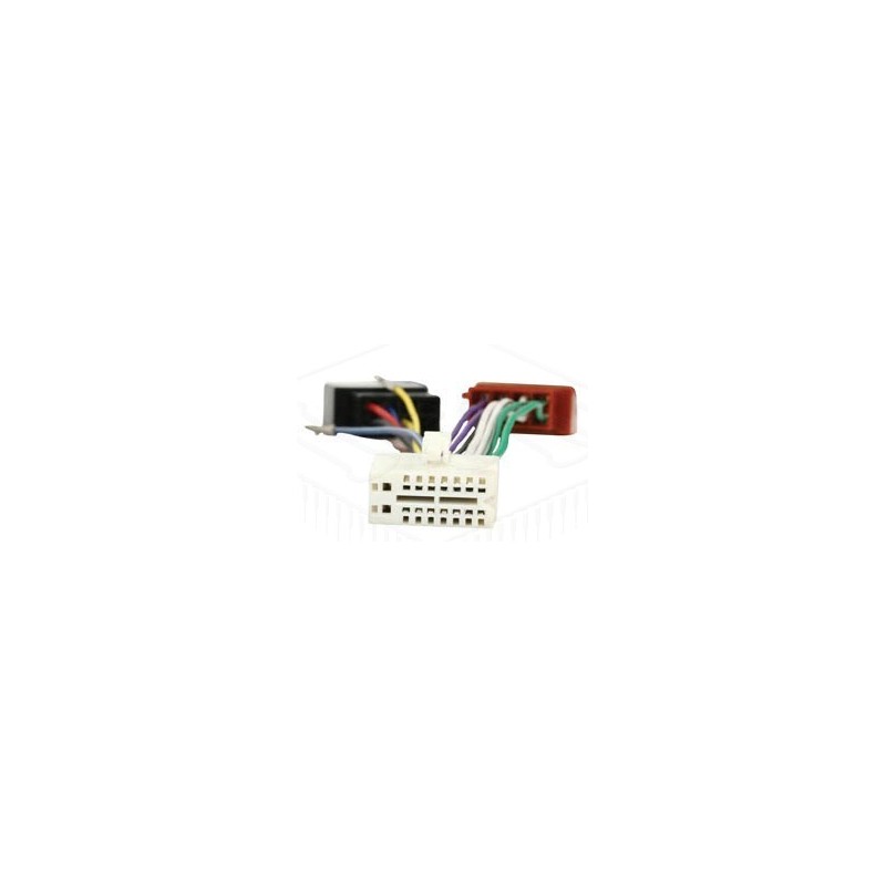 Kabli ISO muski / CLARION 16 pin - 25 mm x 10,8 mm﻿ - KAB-ISO-CLAR16P